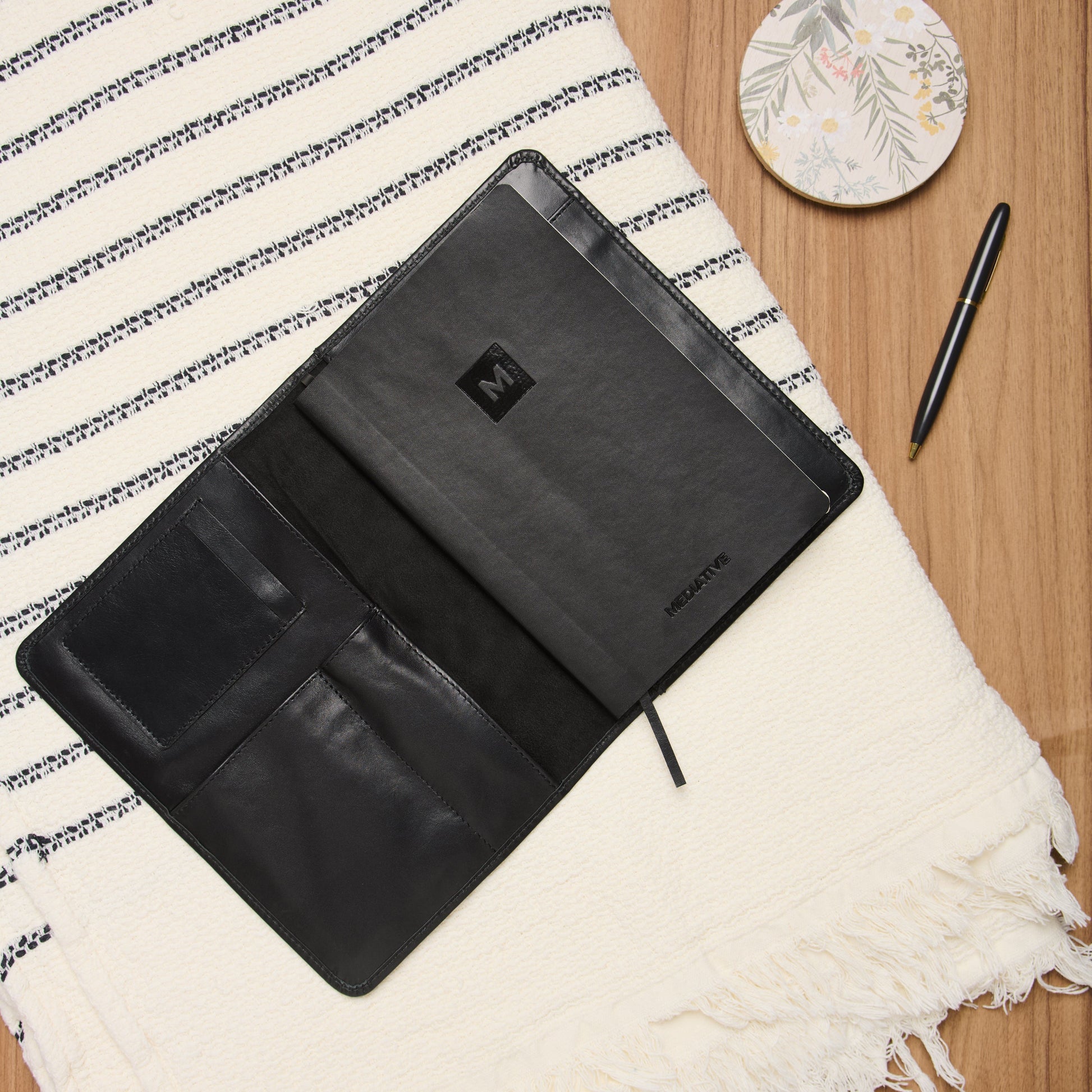Theodore A5 Leather Journal Cover