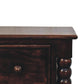 Solid Wood Spindle Duo Bedside
