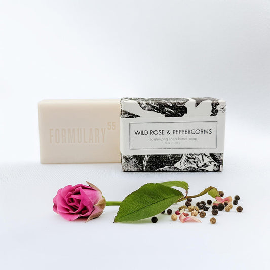 Wild Rose & Peppercorns - Shea Butter Bar Soap