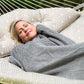 Chevron Pattern Soft Wool Throw Size Blanket
