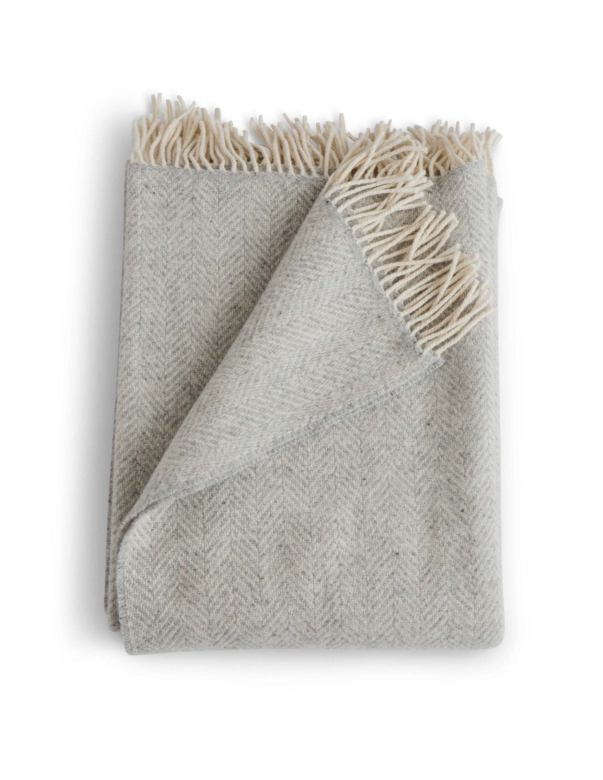 Herringbone w/ Cashmere Throws