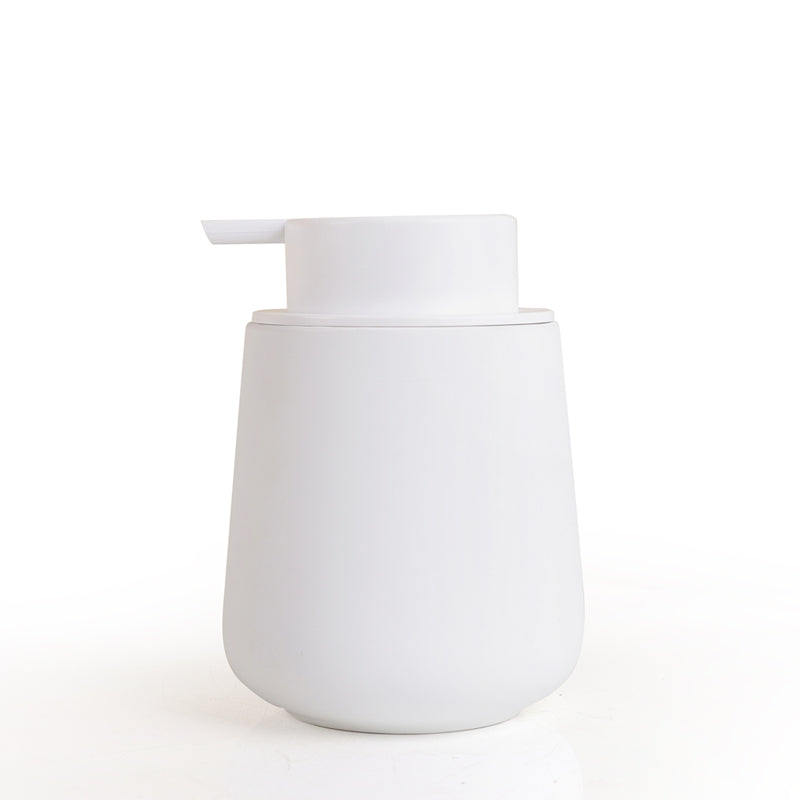 Rubber Paint Foaming Soap Dispenser Large Sustainable Ceramic