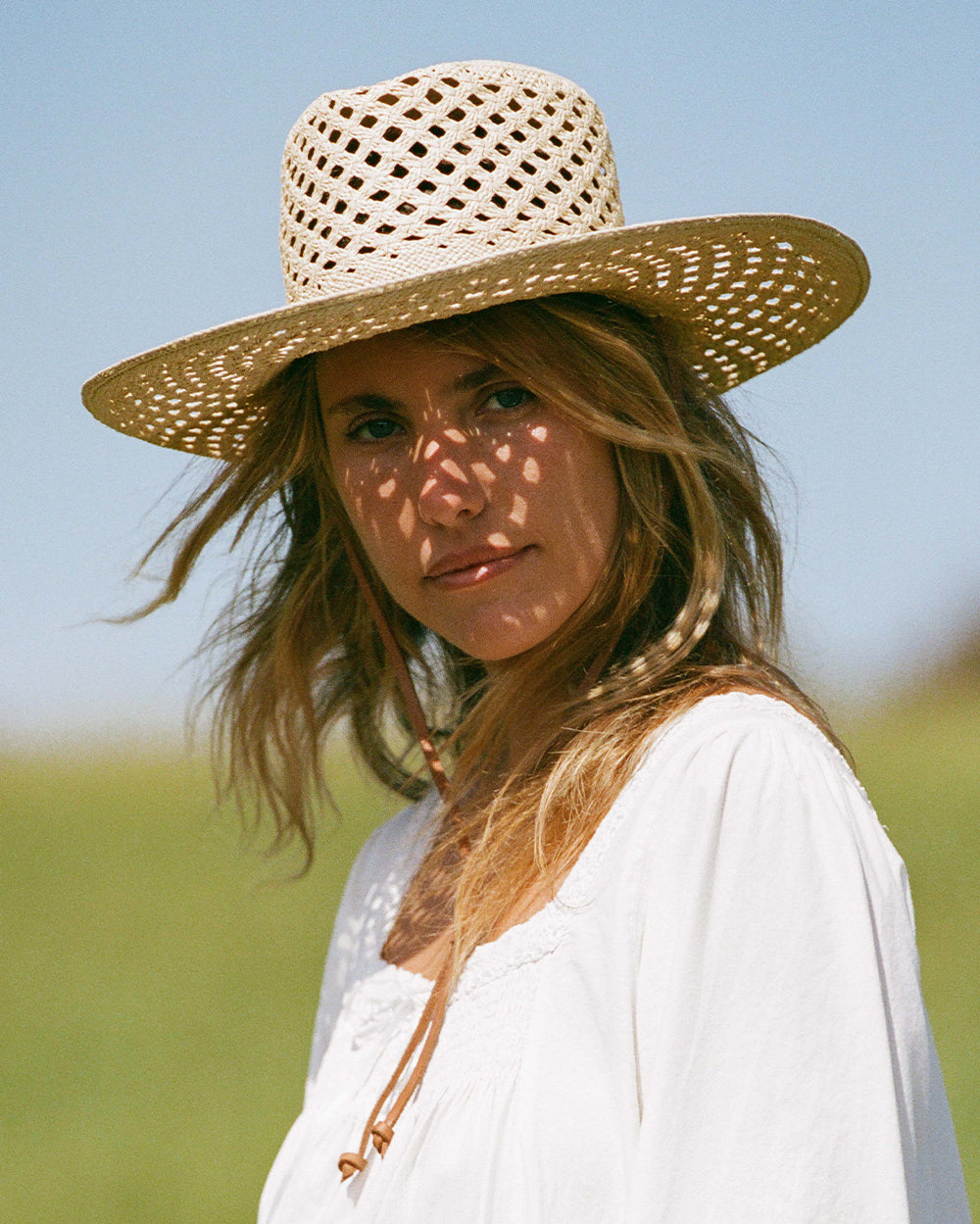 [WS] La Ranchera Cut-Out Straw Hat