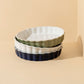 Rounded Stoneware Pie Dish