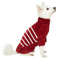 FESTIVE STRIPED SWEATER by Blueberry Pet