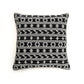 Black & White Aztec Print Pillow Cover