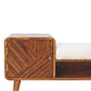 Solid Wood Carved Telephone Table