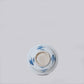 Small Blue and White Porcelain Lotus Dish