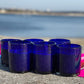 Pure Cobalt Tumbler Glasses - Set of 6