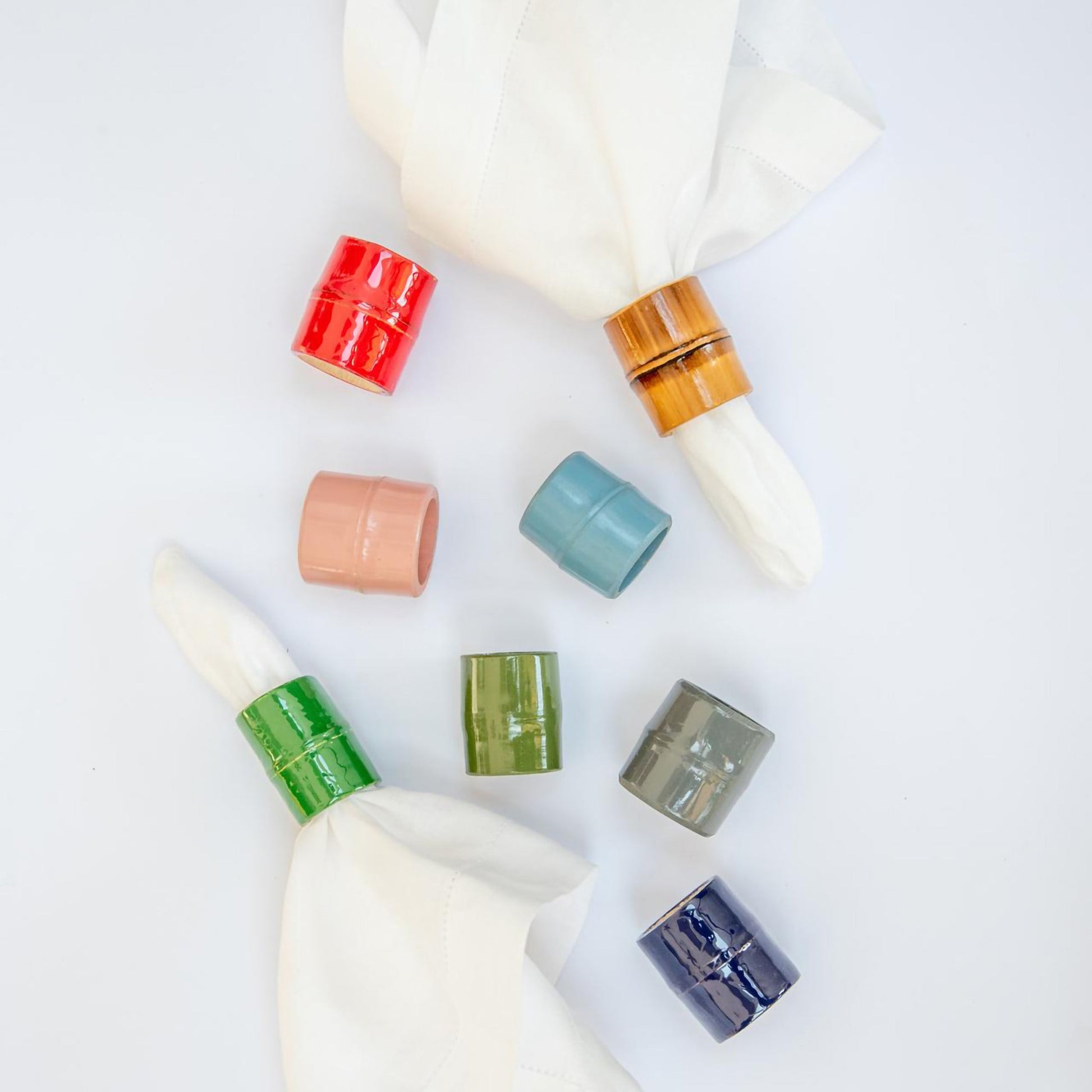 Bamboo Napkin Rings (Set of 4)