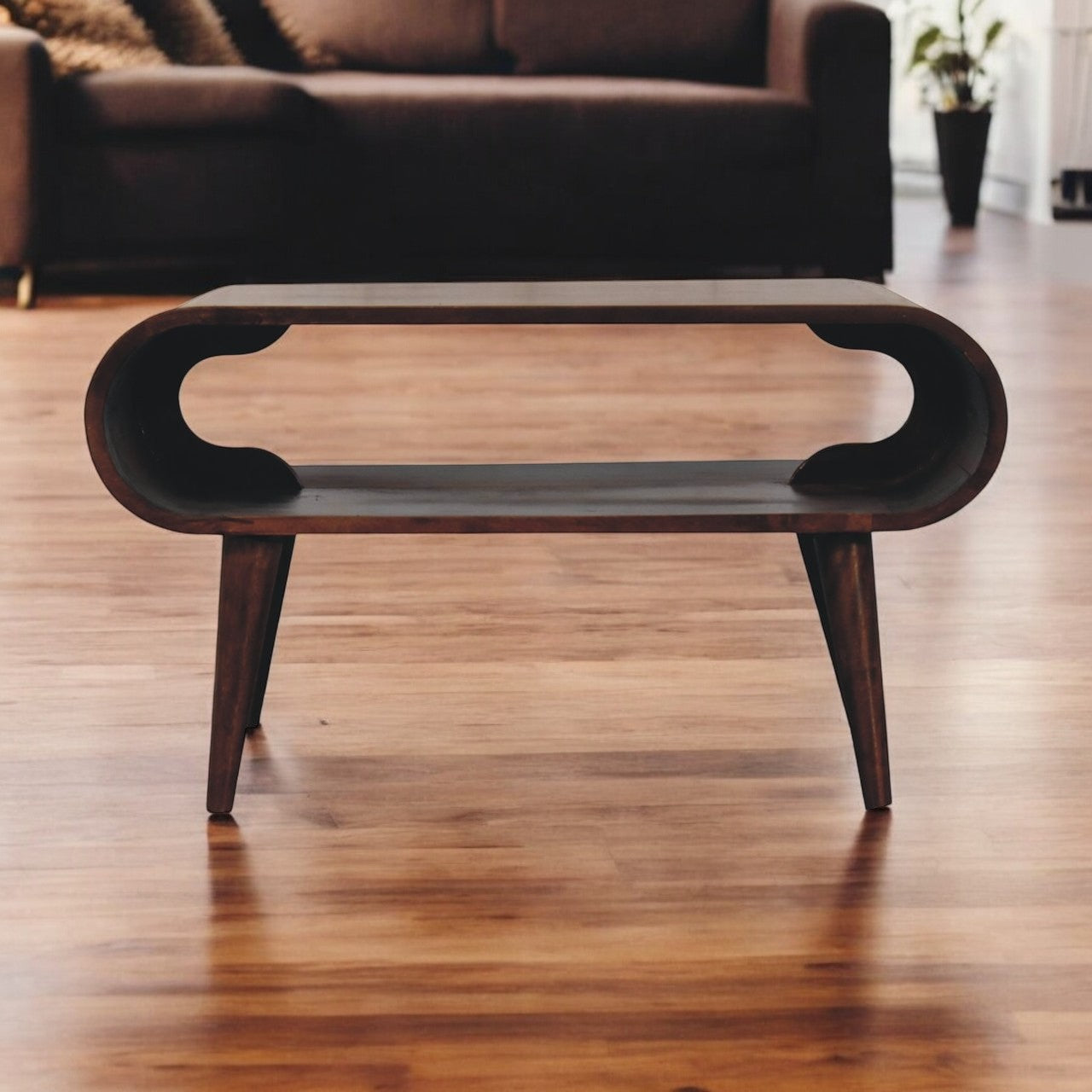 Solid Wood California Walnut Coffee Table