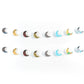 Moon Recycled Paper Garland - Eco Friendly Tree-Free Decor