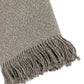 Kulsi Collection - Pima Cotton & Undyed Baby Alpaca Graphite Throw