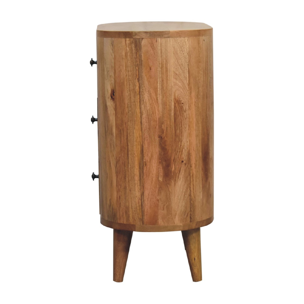 Solid Wood Mini Oak-ish Cabinet