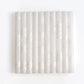 White on White Painted Candles