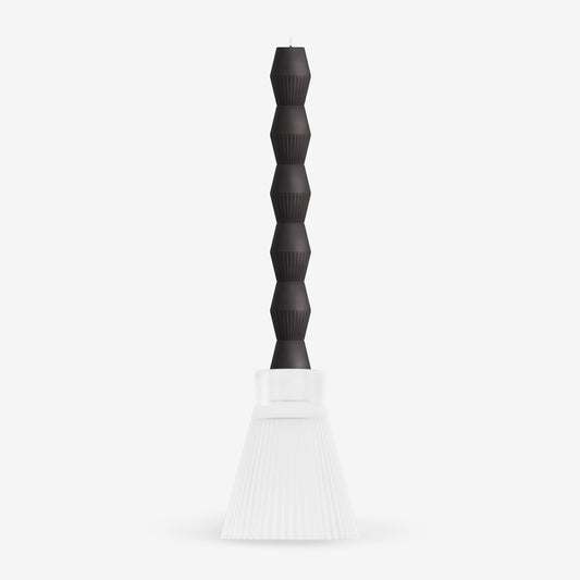 ZAI Frosted Geometric Pillar Candle