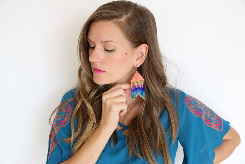 Mermaid Embera Earrings