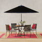 Serape Dark Red