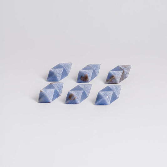 Burr 3D gemstone puzzle Angelite