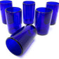 Pure Cobalt Water Glasses - Set of 6