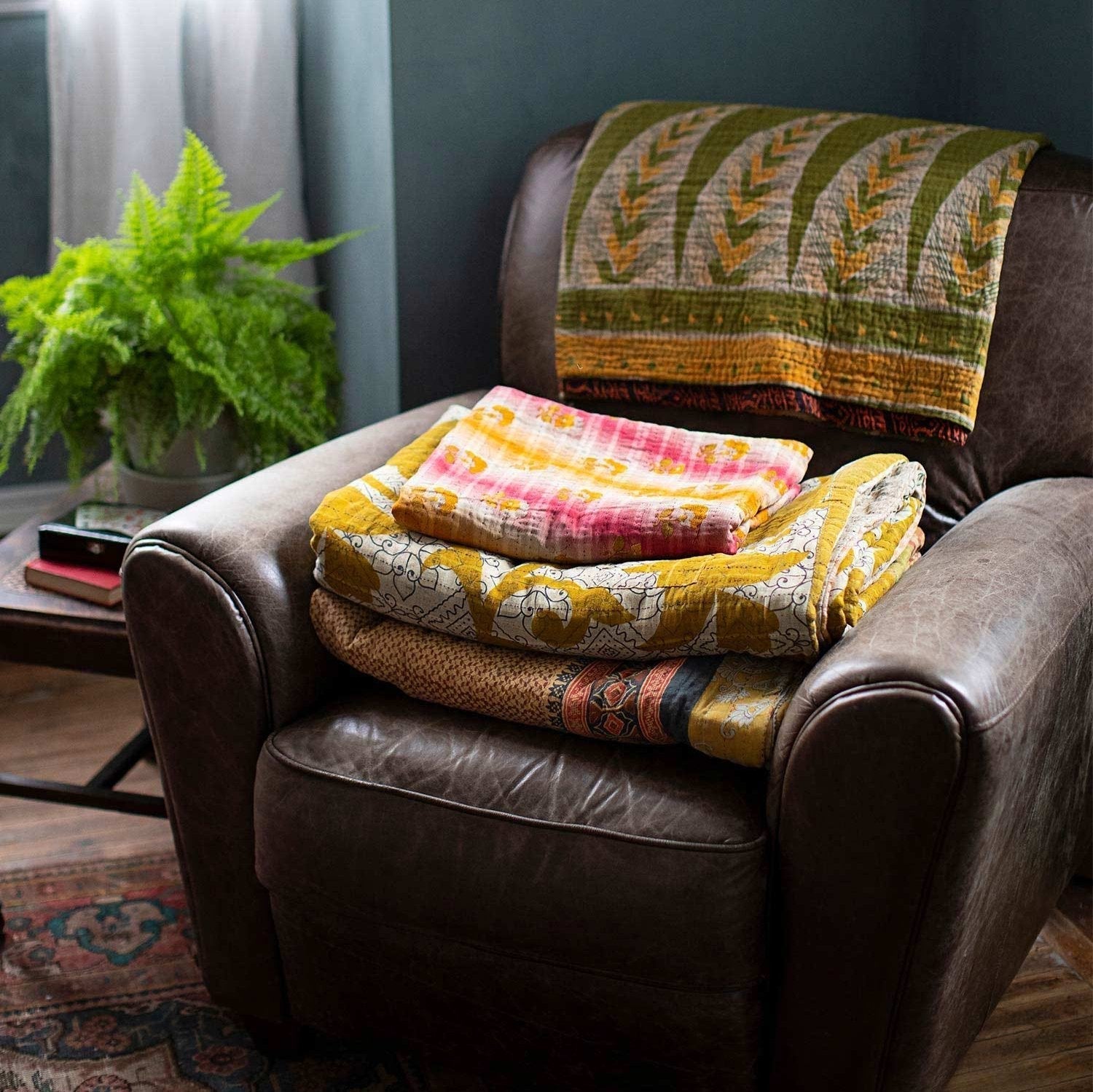 Sacred Sari Throw