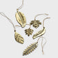 Eternal Leaves Brass Ornaments Set