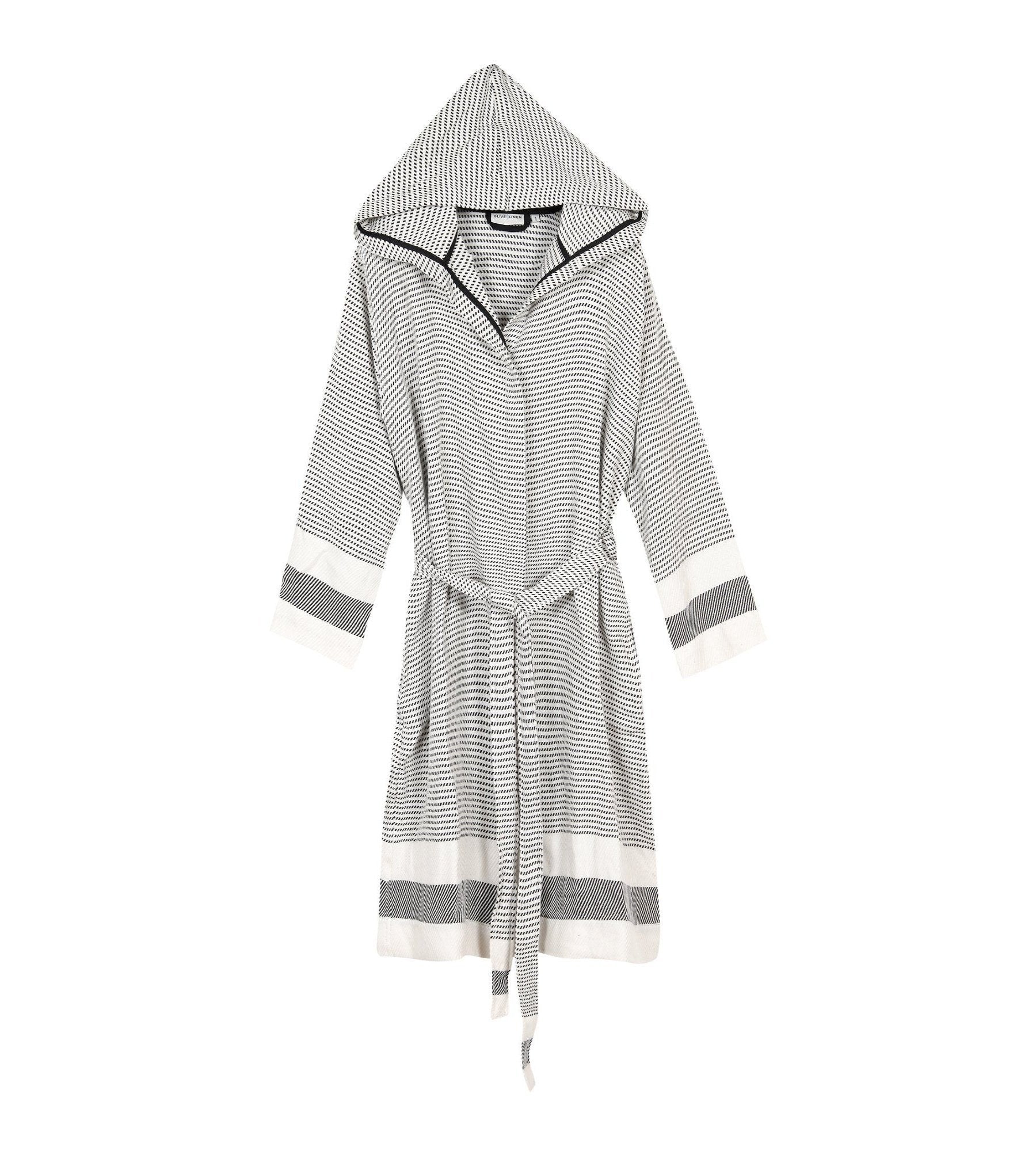 Pixel Turkish Towel Robe