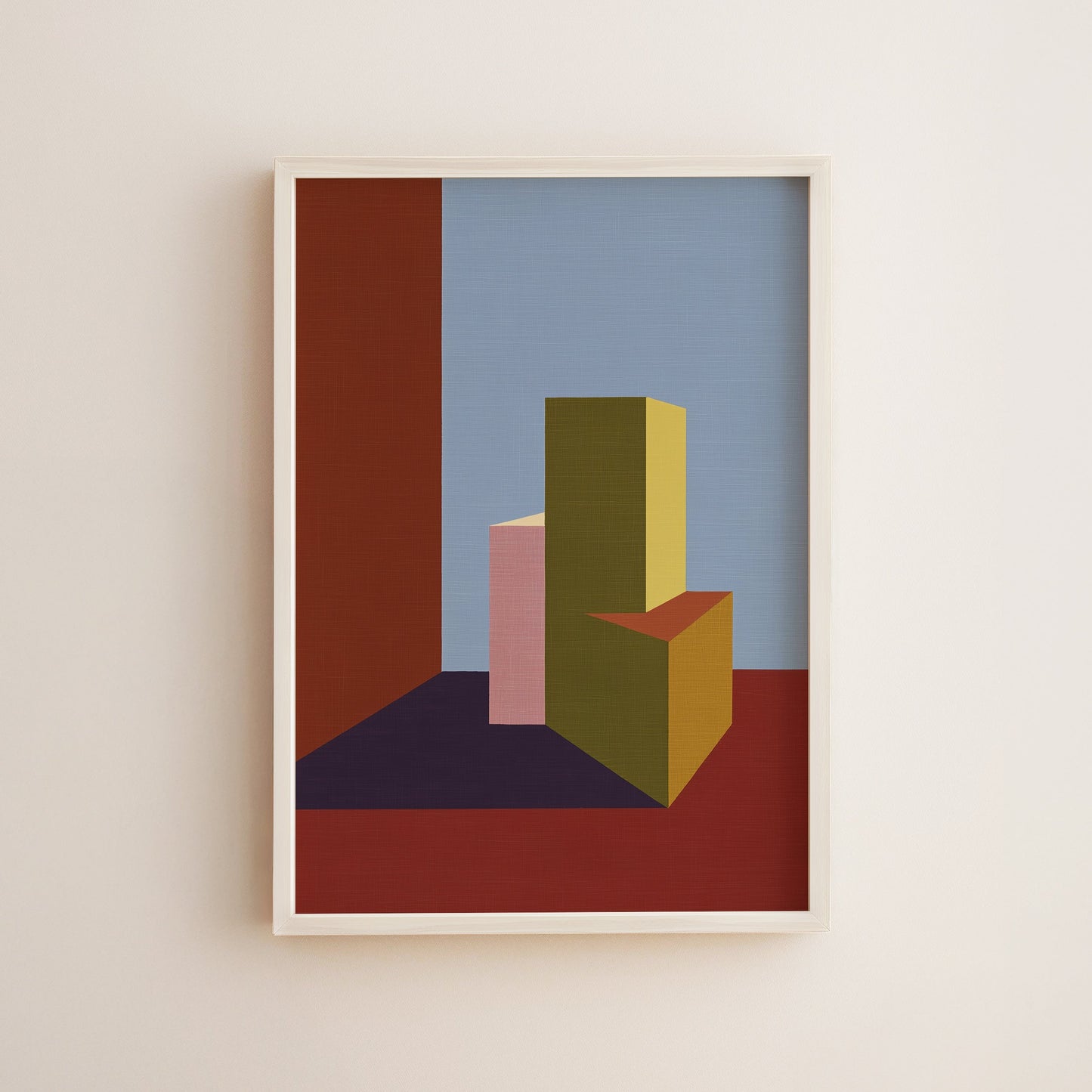 Form and Structure No. 06 — Geometric Abstract Art Print