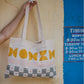 Block Printing Kit - Abstract Print Tote Bag