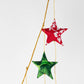Upcycled Sari Star Valance