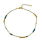 Biwa Pearl and Kyanite Necklace