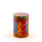 Multi Color Ethnic Painted Candles