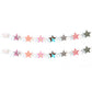 Stars Recycled Paper Garland - Eco Friendly Tree Free Decor