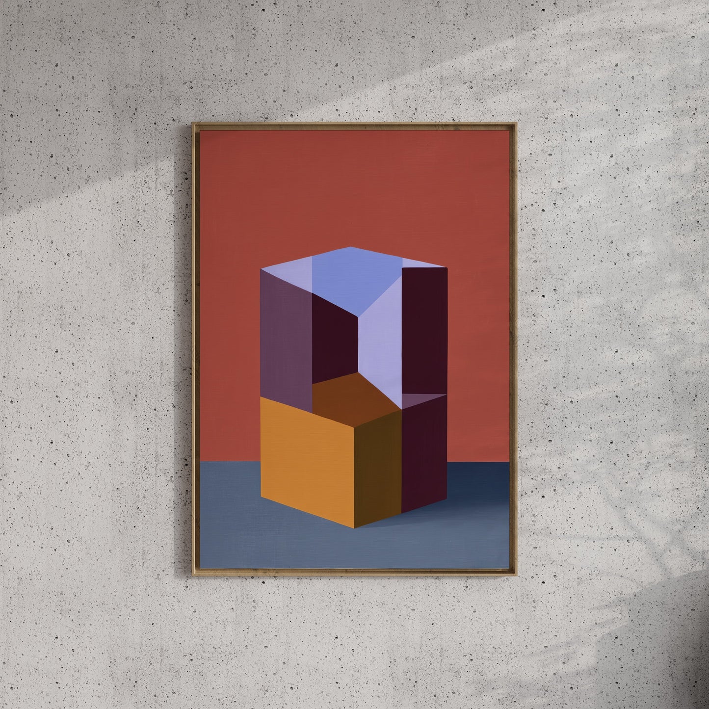 Form and Structure No. 07 — Geometric Abstract Art Print