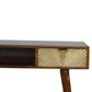 Sunrise Gold Carved Writing Desk