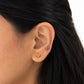 Teardrop Stud Earrings