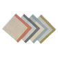 STREAMLINE 16"x16" Hand Block Printed Napkins - Set of 4. Cotton - Fair Trade - Artisan Made