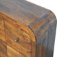 Solid Wood Darcy 3 over 3-Drawer Chest