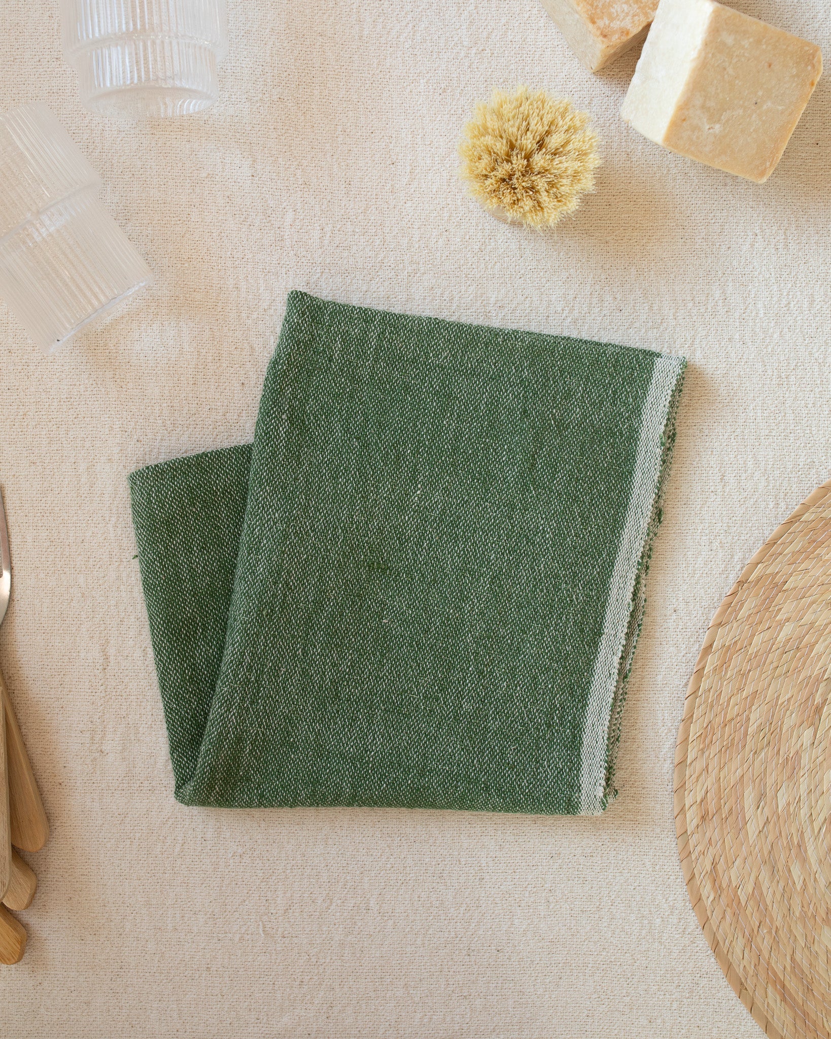 Olive Hand Towel
