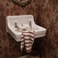 Chocolate Stripe Hand Towel