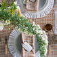 Tan Gingham Tablecloth