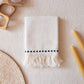 Black Braid Detail Napkin | Set of 2
