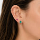 Teardrop Stud Earrings