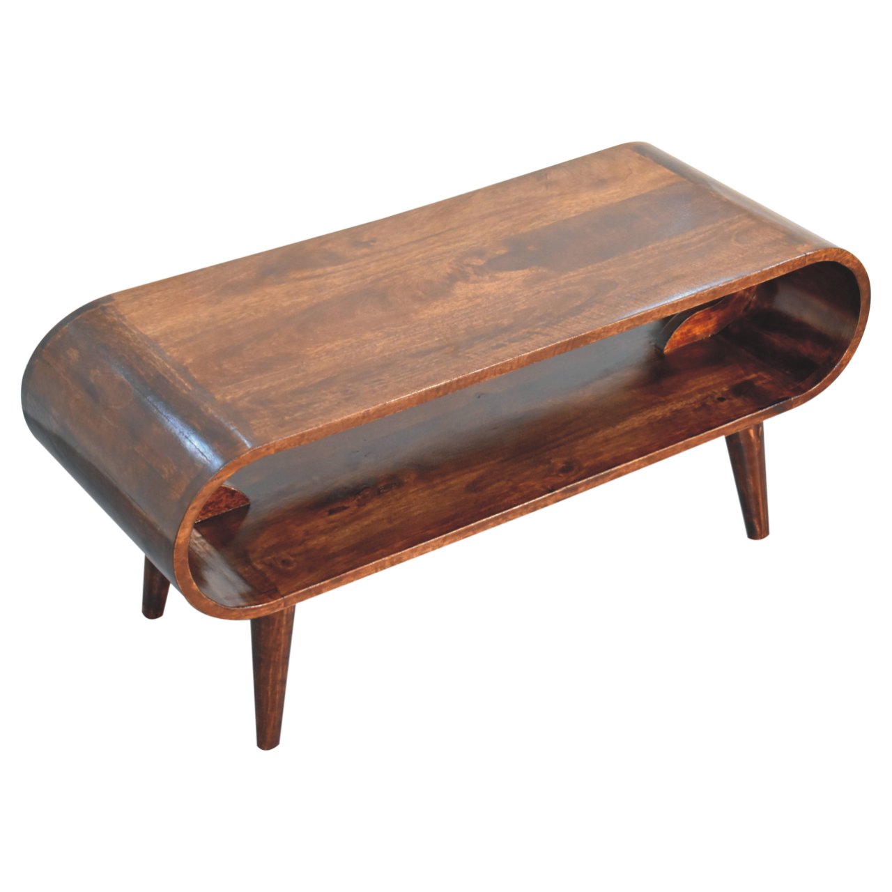 Solid Wood California Walnut Amaya Coffee Table