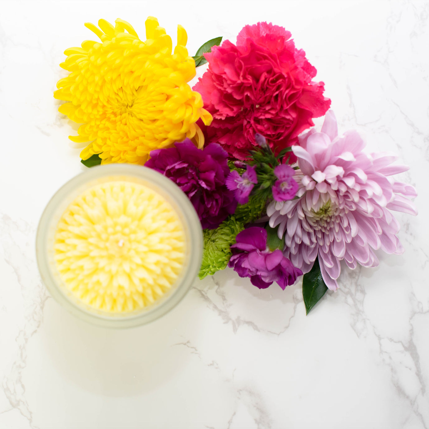 Brown Box Sale! Dandelion Flower Candle