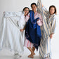 Blue Thin Stripe  Cape Towel