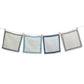STREAMLINE 16"x16" Hand Block Printed Napkins - Set of 4. Cotton - Fair Trade - Artisan Made