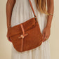 Carmen Woven Crossbody Bag | Orange