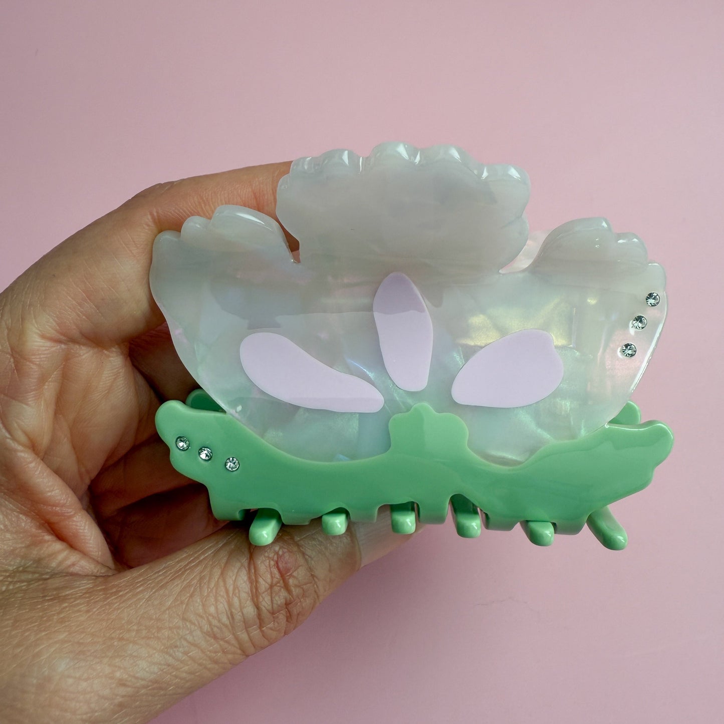 Tropical Orchid Hair Claw