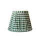 Olive Gingham Empire Shade